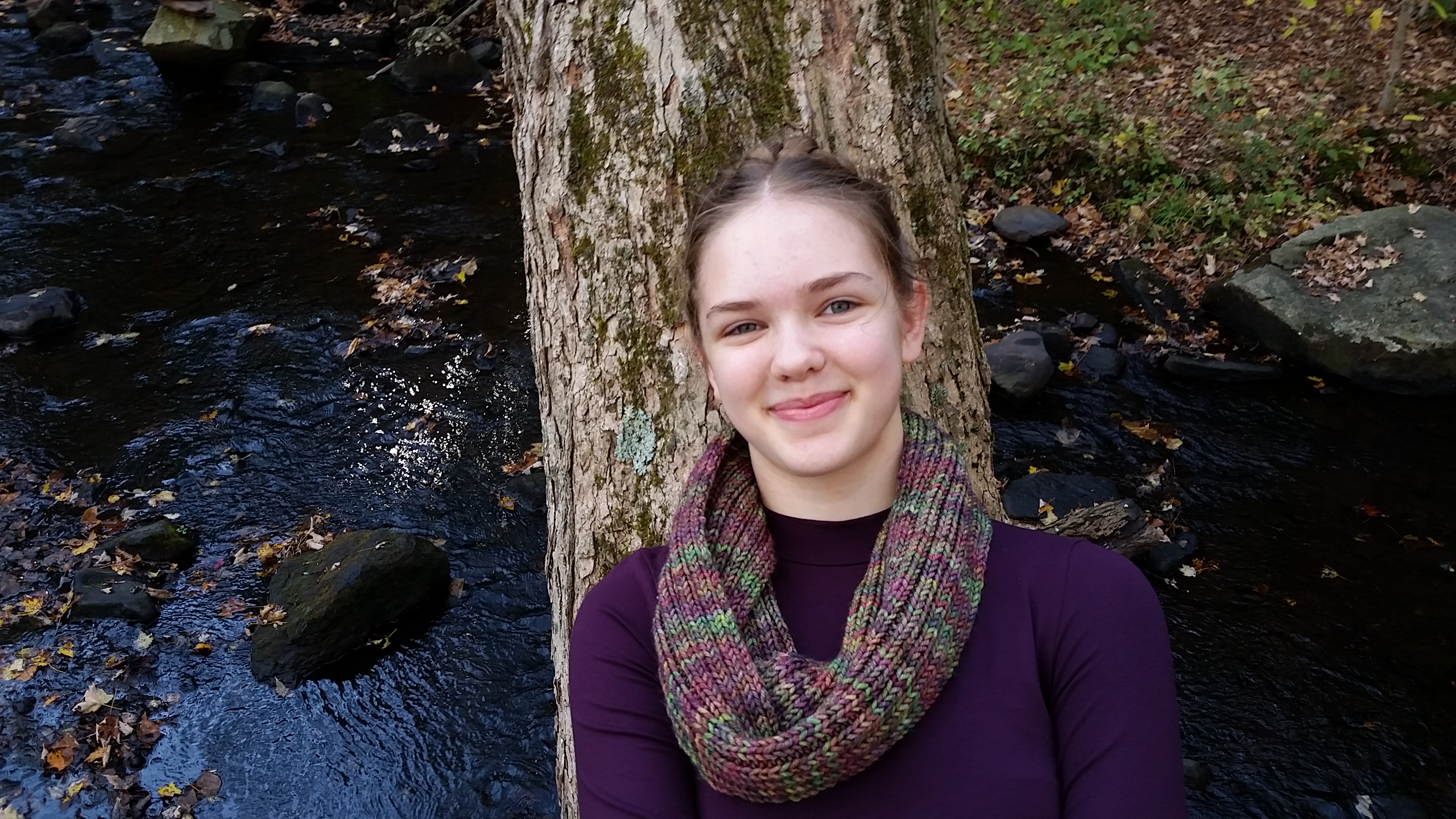 Photo of Rebecca in nature